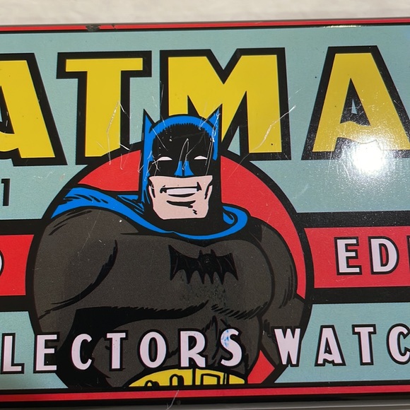 Batman™️ Vintage 1994 Limited Edition Fossil collectors watch. No.1 in series. - Picture 3 of 5